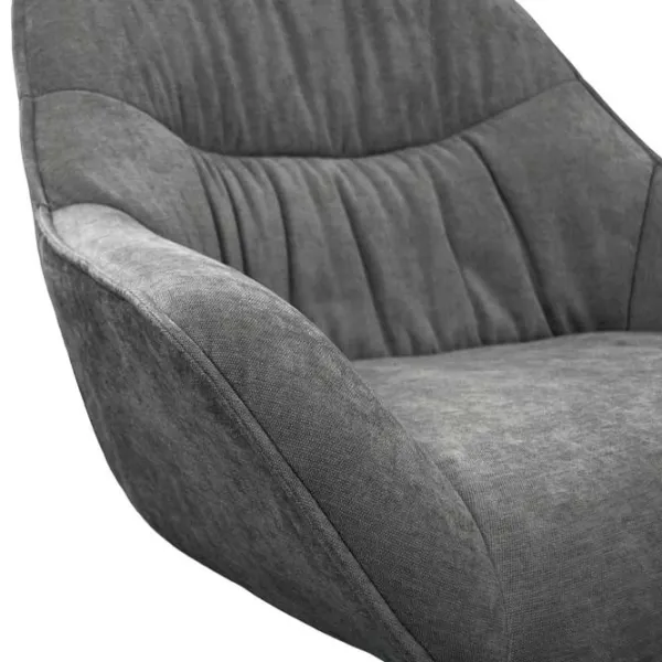 Офисное кресло DecoPrim Madrid Бархат/ Серый photo 4 Офисное кресло DecoPrim Madrid Бархат/ Серый photo 4