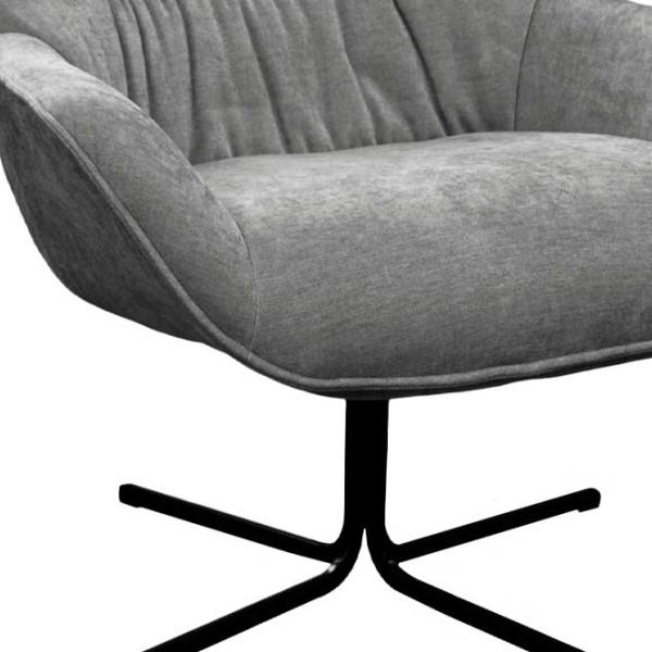 Офисное кресло DecoPrim Madrid Бархат/ Серый photo 5 Офисное кресло DecoPrim Madrid Бархат/ Серый photo 5