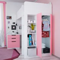 Детская кровать Polini Kids Simple 90 x 200 см/ ЛДСП/ Белый photo 4
