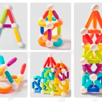 Constructor Mideer Cylinders Figuri/ Multicolor photo 4
