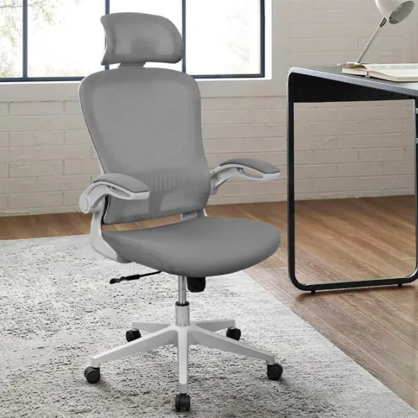Офисное кресло DecoPrim M350A-G Ткань, акриловая сетка/ Серый photo 2 Офисное кресло DecoPrim M350A-G Ткань, акриловая сетка/ Серый photo 2