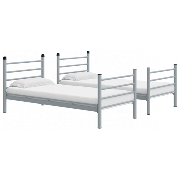 Детская кровать Dedeman Damla 2C 90 x 200 см/ Металл/ Серый photo 2 Детская кровать Dedeman Damla 2C 90 x 200 см/ Металл/ Серый photo 2