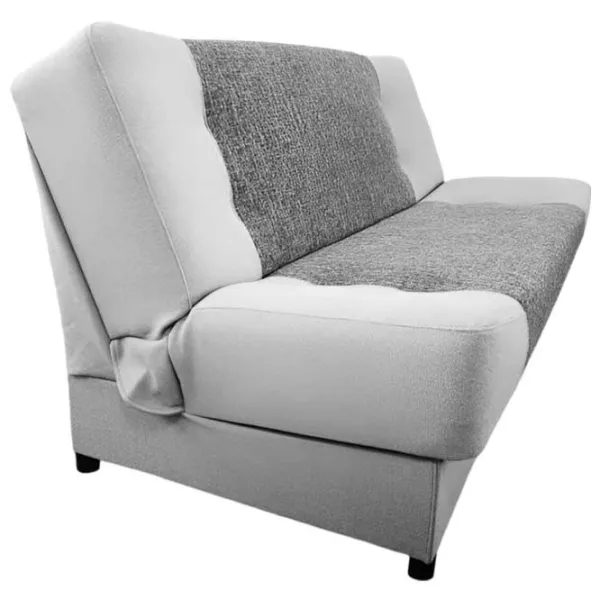 Canapea Platan Maxim 02 (5713009) Pânză de iută/ Light Gray photo 3