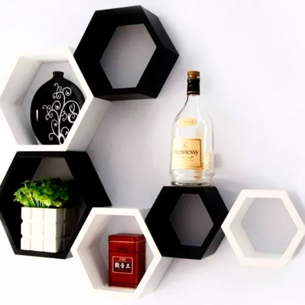 Полка Eva Hexagon EVA5634 Пластик/ Разноцветный photo 3 Полка Eva Hexagon EVA5634 Пластик/ Разноцветный photo 3