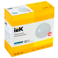 Plafonieră IEK LDPO0-5061-24-6500-K01 253 mm/ Plastic photo 2