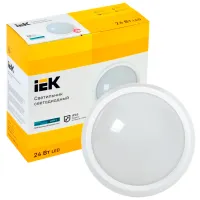 Plafonieră IEK LDPO0-5061-24-6500-K01 253 mm/ Plastic photo 4