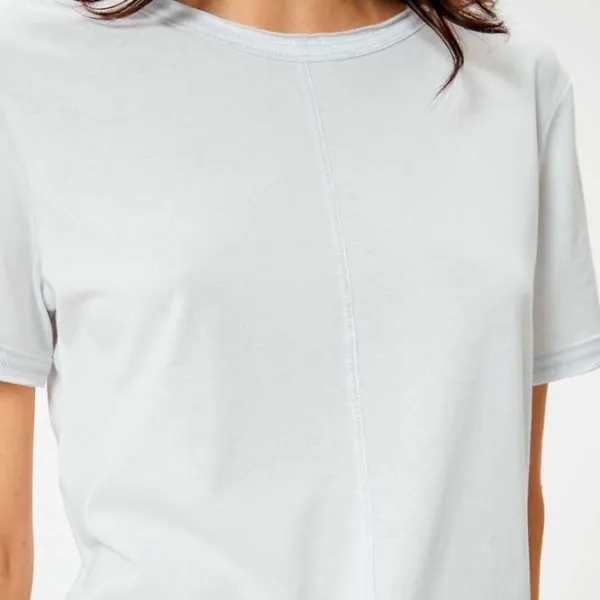 Tricou pentru femei Koton 4SAK50147EK 100% bumbac/ White photo 5