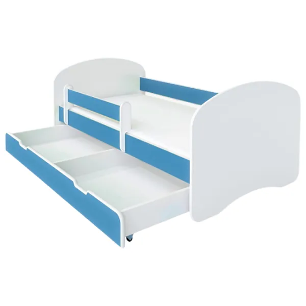 Детская кровать BellaLuni Happy 90 x 180 см/ ЛДСП/ Синий photo 3 Детская кровать BellaLuni Happy 90 x 180 см/ ЛДСП/ Синий photo 3