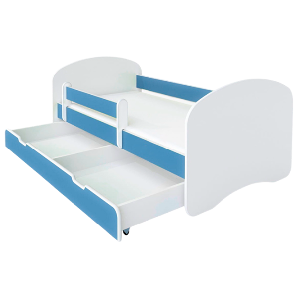 Детская кровать BellaLuni Happy 90 x 180 см/ ЛДСП/ Синий photo 3 Детская кровать BellaLuni Happy 90 x 180 см/ ЛДСП/ Синий photo 3