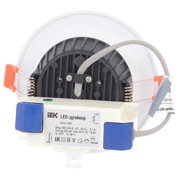 Плафон IEK LDVO0-1820-15-4000-K01 Алюминий photo 3 Плафон IEK LDVO0-1820-15-4000-K01 Алюминий photo 3