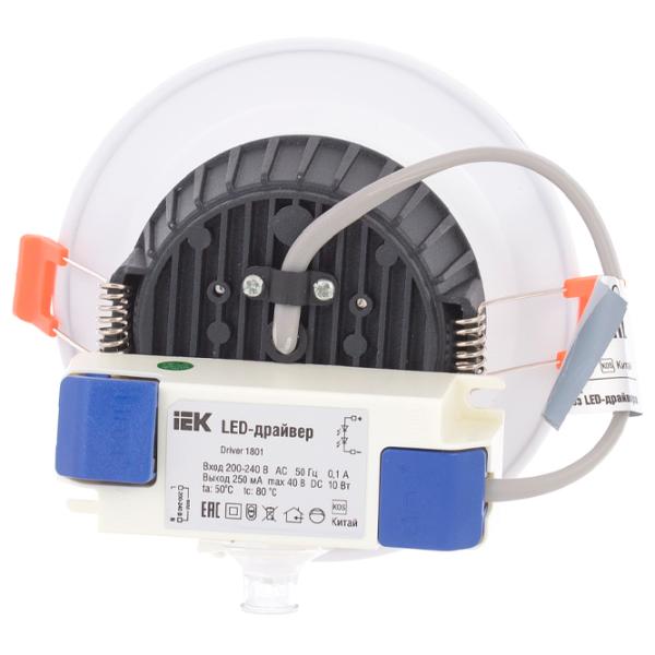 Плафон IEK LDVO0-1820-15-4000-K01 Алюминий photo 3 Плафон IEK LDVO0-1820-15-4000-K01 Алюминий photo 3