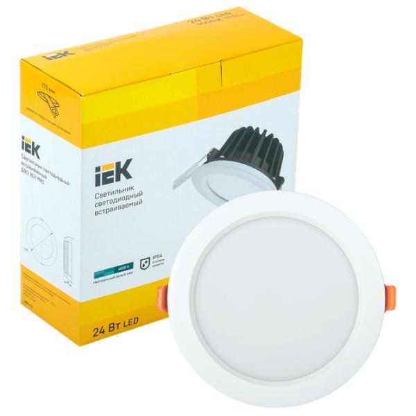 Плафон IEK LDVO0-1821-24-4000-K01 Алюминий photo 5 Плафон IEK LDVO0-1821-24-4000-K01 Алюминий photo 5