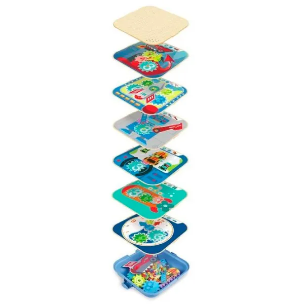 Мозайка Hape Заводные шестеренки E1065 0.6+/ Разноцветный Разноцветный photo 2
