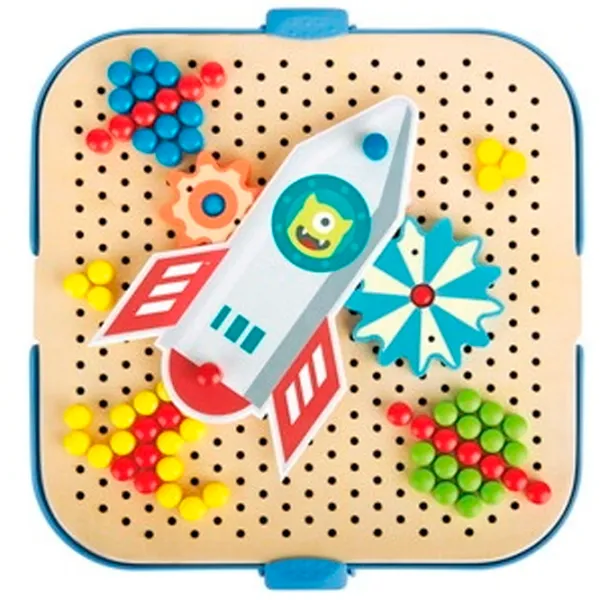 Мозайка Hape Заводные шестеренки E1065 0.6+/ Разноцветный Разноцветный photo 4