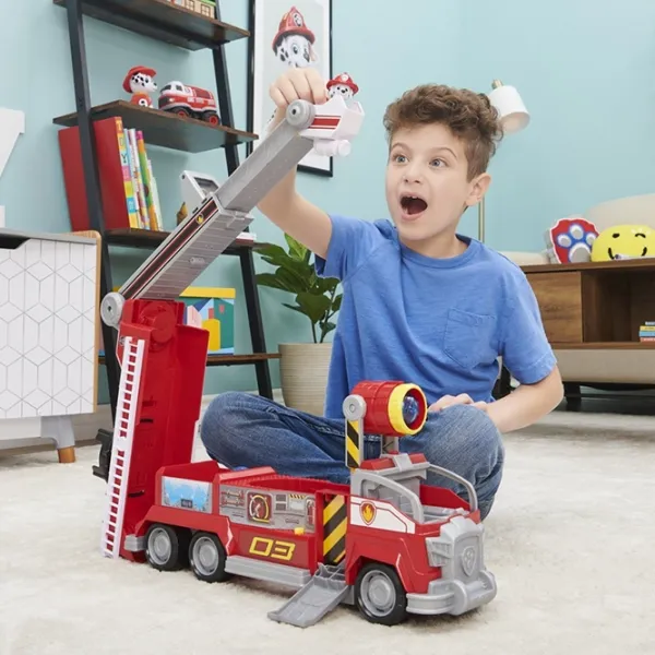 Машинка Spin Master Paw Patrol Marshall Fire Truck Movie 6060444 Серый Красный photo 5