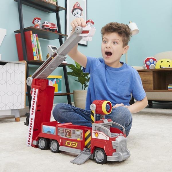 Машинка Spin Master Paw Patrol Marshall Fire Truck Movie 6060444 Серый Красный photo 5