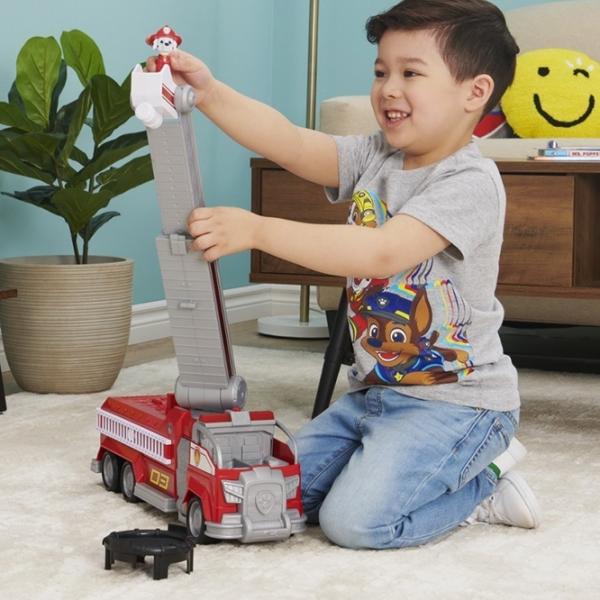 Машинка Spin Master Paw Patrol Marshall Fire Truck Movie 6060444 Серый Красный photo 7