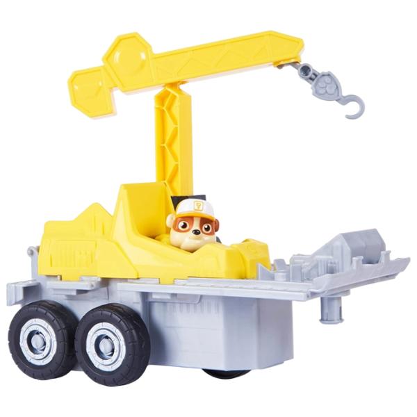 Машинка Spin Master Paw Patrol Rubble X-Treme 6064242 Серый Желтый photo 4 Машинка Spin Master Paw Patrol Rubble X-Treme 6064242 Серый Желтый photo 4