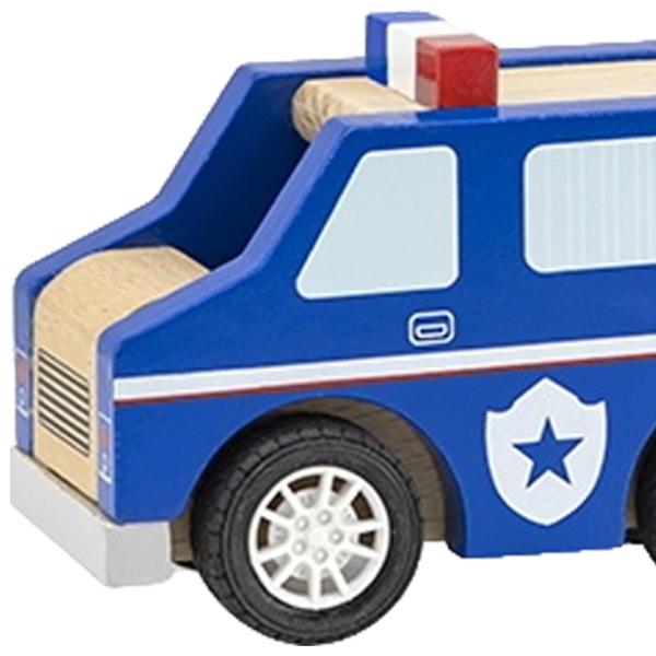 Mașină VIGA Police Car 44513 Black Blue photo 2
