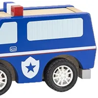 Машинка VIGA Police Car 44513 Черный Синий photo 3