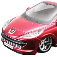 Машинка Bburago Peugeot 207 Epure 18-42005 Черный Разноцветный photo 2