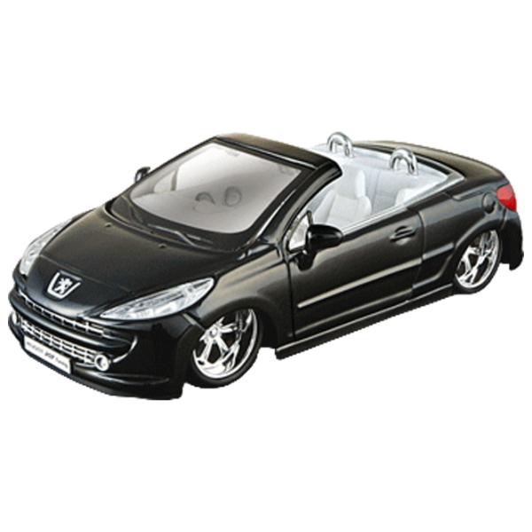 Mașină Bburago Peugeot 207 Epure 18-42005 Black Multicolor photo 3