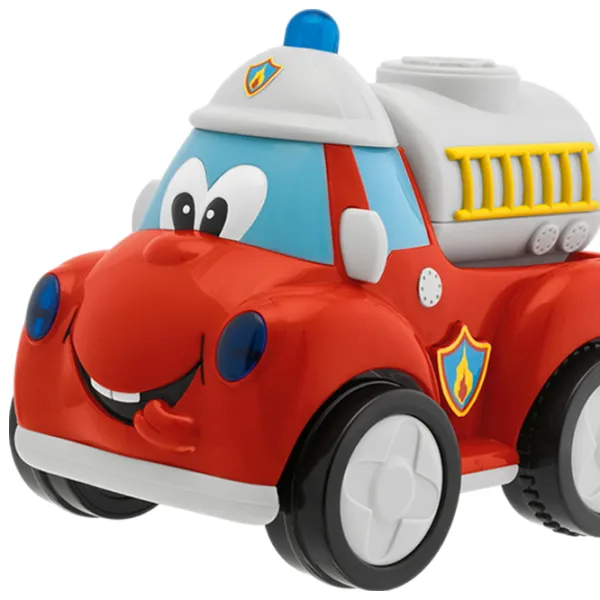 Машинка Chicco Fire Truck 60022.00 Черный Красный photo 2 Машинка Chicco Fire Truck 60022.00 Черный Красный photo 2