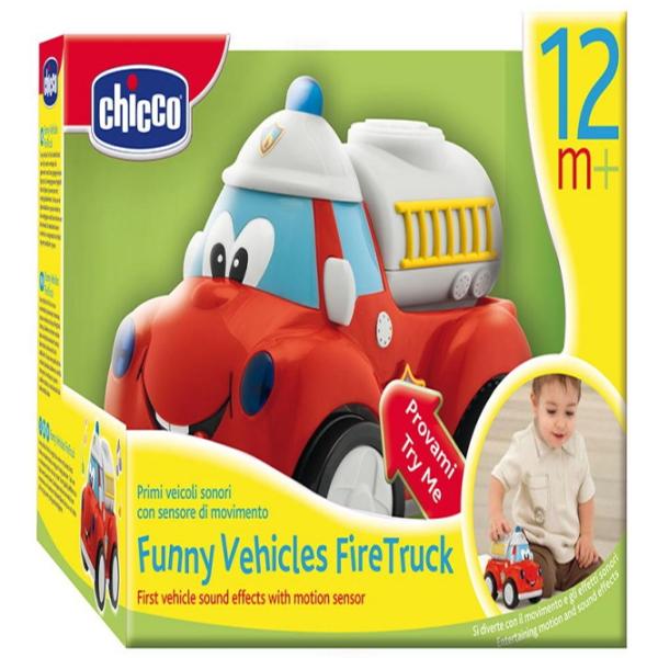 Машинка Chicco Fire Truck 60022.00 Черный Красный photo 4 Машинка Chicco Fire Truck 60022.00 Черный Красный photo 4