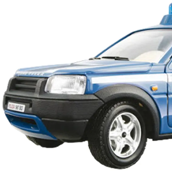 Машинка Bburago Freelander Polizia (1999) 18-25045 Черный Синий photo 2