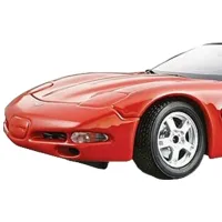 Машинка Bburago Chevrolet Corvette cabrio (1998) 18-25040 Черный Красный photo 2