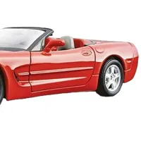 Машинка Bburago Chevrolet Corvette cabrio (1998) 18-25040 Черный Красный photo 4