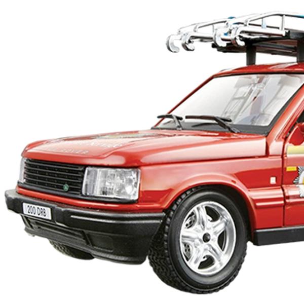 Mașină Bburago Range Rover fire (1994) 18-25030 Black Red photo 2