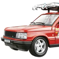 Машинка Bburago Range Rover fire (1994) 18-25030 Черный Красный photo 2