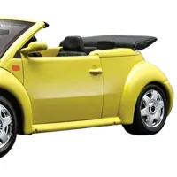 Mașină Bburago Volkswagen New Beetle Cabrio 18-25064 Black Yellow photo 4