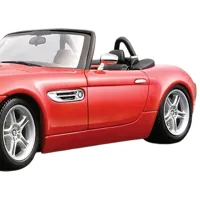 Машинка Bburago Bmw Z8 (2000) 18-25020 Черный Красный photo 4