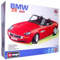Машинка Bburago Bmw Z8 (2000) 18-25020 Черный Красный photo 5
