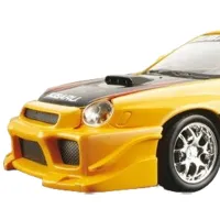 Машинка Bburago Subaru Impreza WRX 18-23006 Черный Желтый photo 2