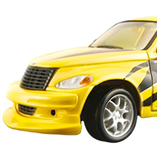 Машинка Bburago Chrysler Pt Cruise 18-23005 Черный Желтый photo 2
