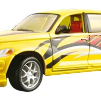 Машинка Bburago Chrysler Pt Cruise 18-23005 Черный Желтый photo 3