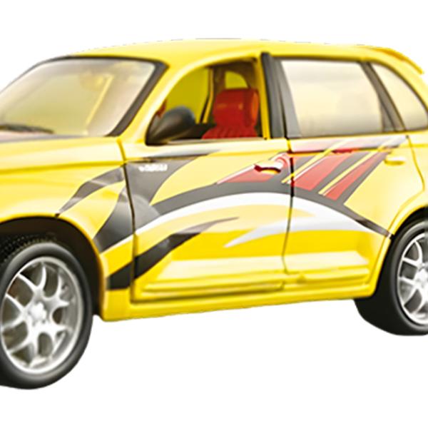 Машинка Bburago Chrysler Pt Cruise 18-23005 Черный Желтый photo 4