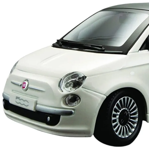 Mașină Bburago Window-Fiat new 500 (2007) 18-25072 Black Multicolor photo 2