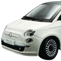 Mașină Bburago Window-Fiat new 500 (2007) 18-25072 Black Multicolor photo 2