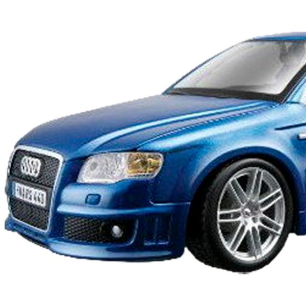 Машинка Bburago Audi RS4 18-21029 Черный Синий photo 2 Машинка Bburago Audi RS4 18-21029 Черный Синий photo 2