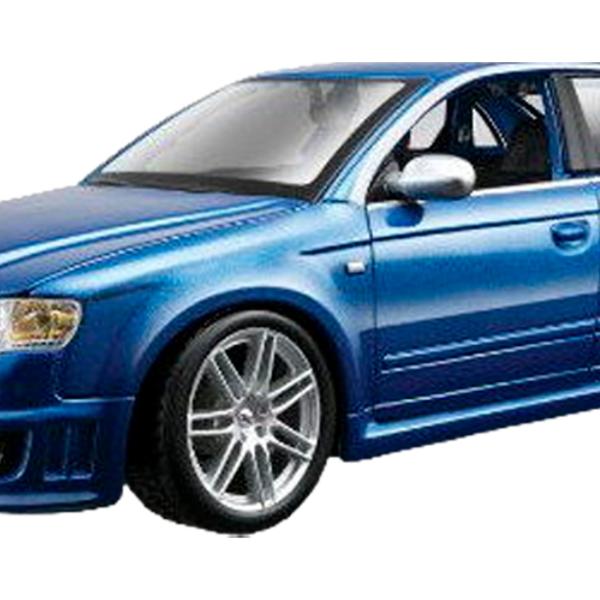 Машинка Bburago Audi RS4 18-21029 Черный Синий photo 3 Машинка Bburago Audi RS4 18-21029 Черный Синий photo 3