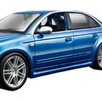 Машинка Bburago Audi RS4 18-21029 Черный Синий photo 4