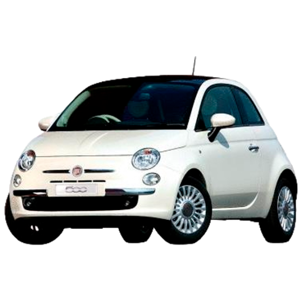 Mașină Bburago Fiat 500 2007 18-21032 Black Multicolor photo 2