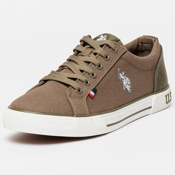 Adidași pentru bărbați U.S. Polo Assn. 3M TEO 3FX 41 / Khaki photo 2 Adidași pentru bărbați U.S. Polo Assn. 3M TEO 3FX 41 / Khaki photo 2