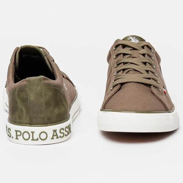 Adidași pentru bărbați U.S. Polo Assn. 3M TEO 3FX 41 / Khaki photo 4 Adidași pentru bărbați U.S. Polo Assn. 3M TEO 3FX 41 / Khaki photo 4
