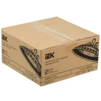 Plafonieră IEK LDSP0-3006-100-120-K23 207 mm/ Aluminiu photo 2