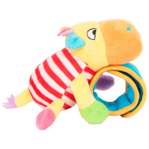 Jucărie pentru pătuțuri și cărucioare Happy Snail Animals 14HSK07SP 0+/ Yellow photo 2